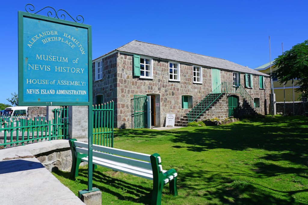 Alexander Hamilton Museum, Nevis. Nal's Taxi Service